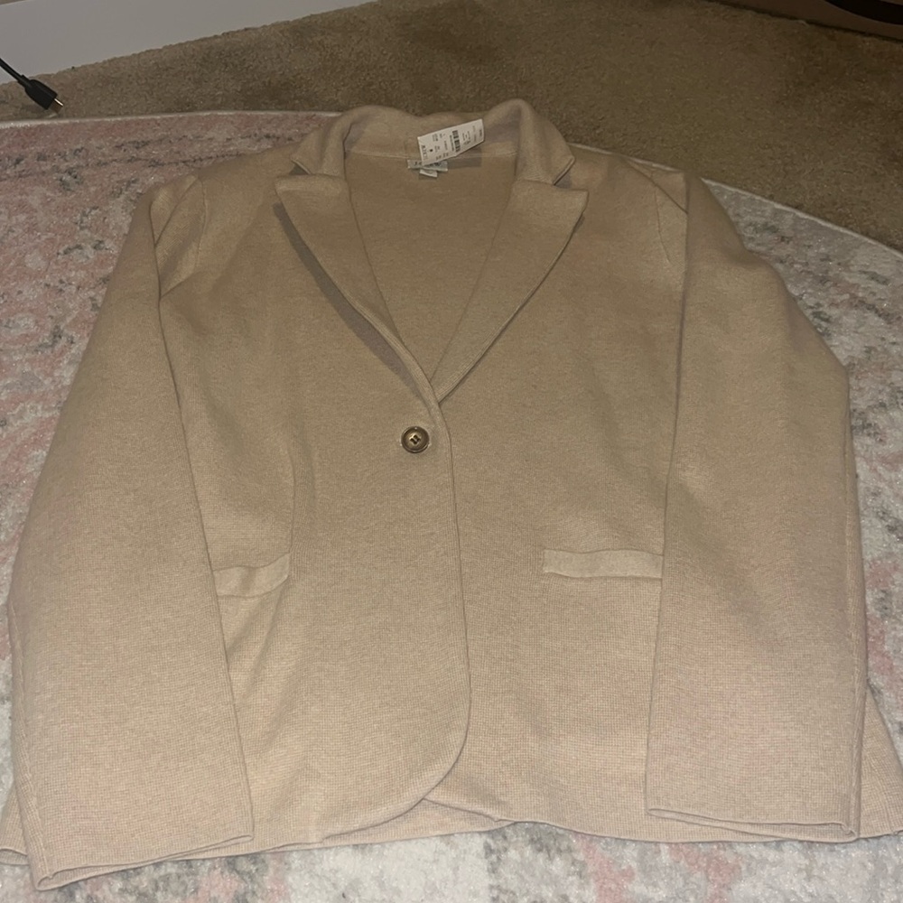 NWT! J crew sweater blazer